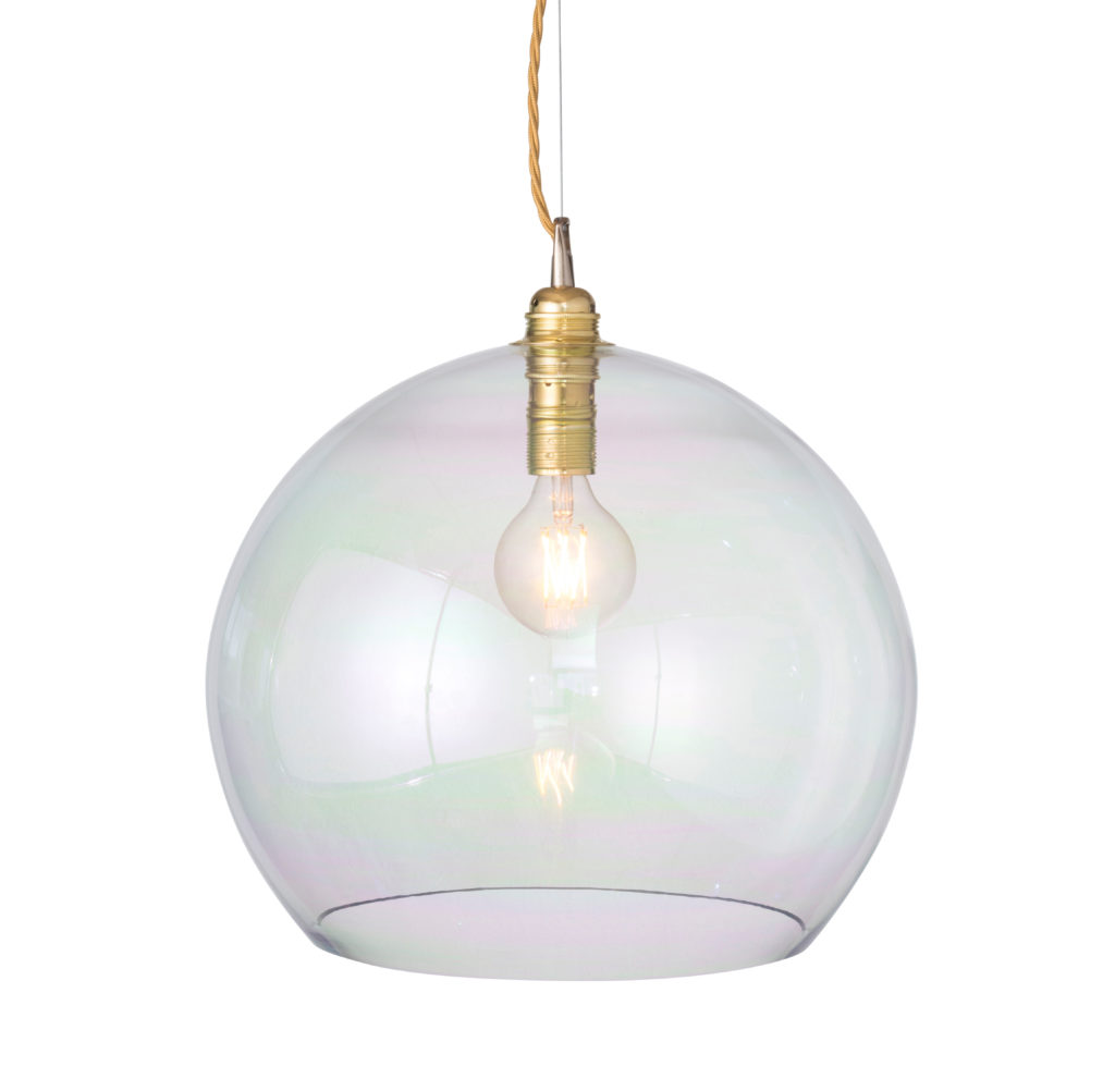 Rowan Pendelleuchte XL Ø 39 cm, Chameleon, Gold