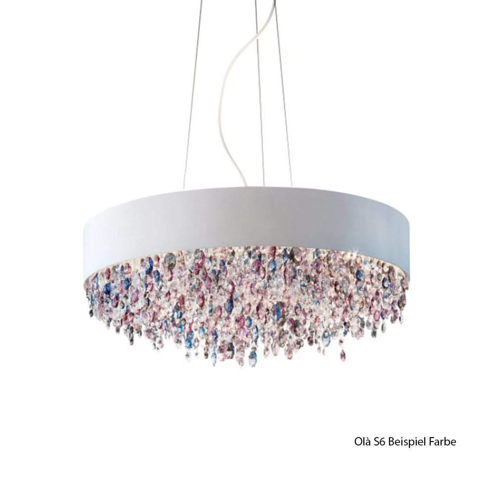 Olà S2 15 Pendelleuchte, Weiß matt, Ø: 15 cm, LED-Modul