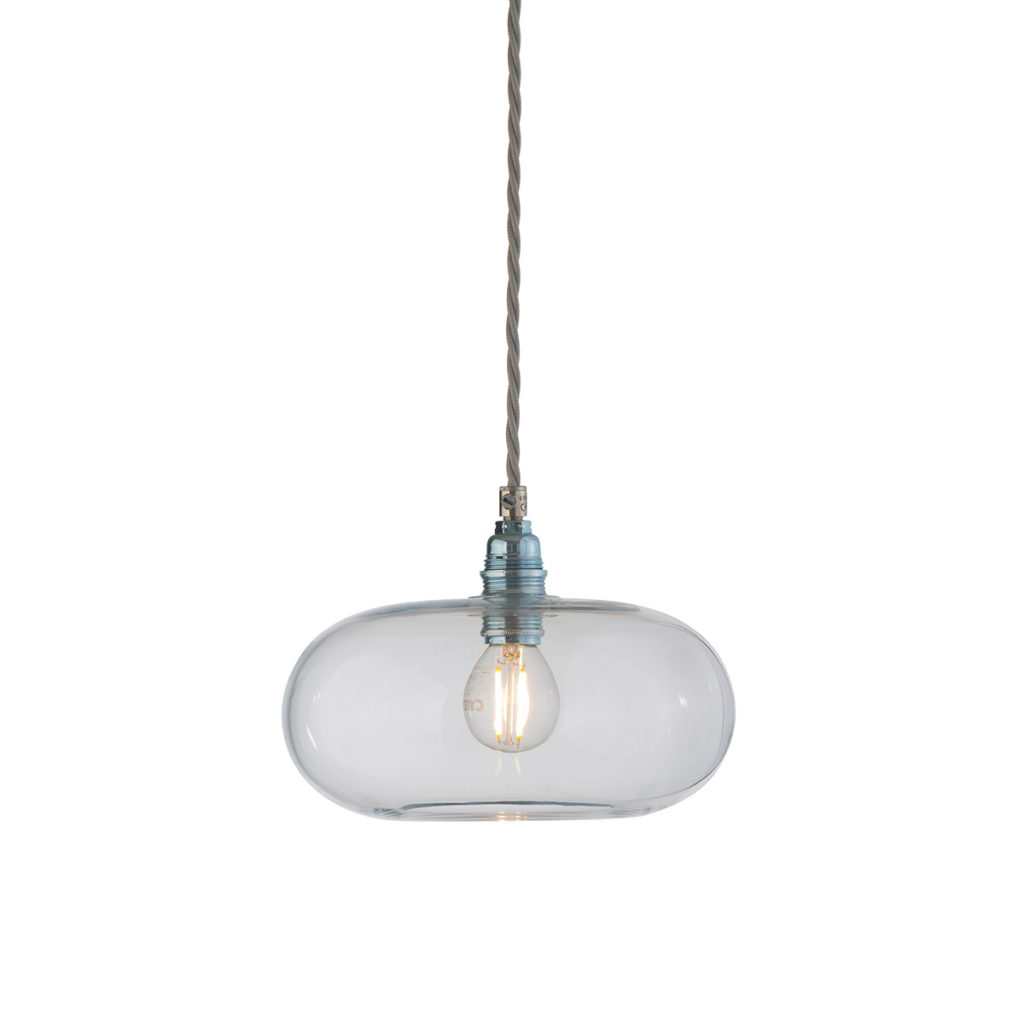 Horizon Pendelleuchte S Ø 21 cm, Clear, Silber