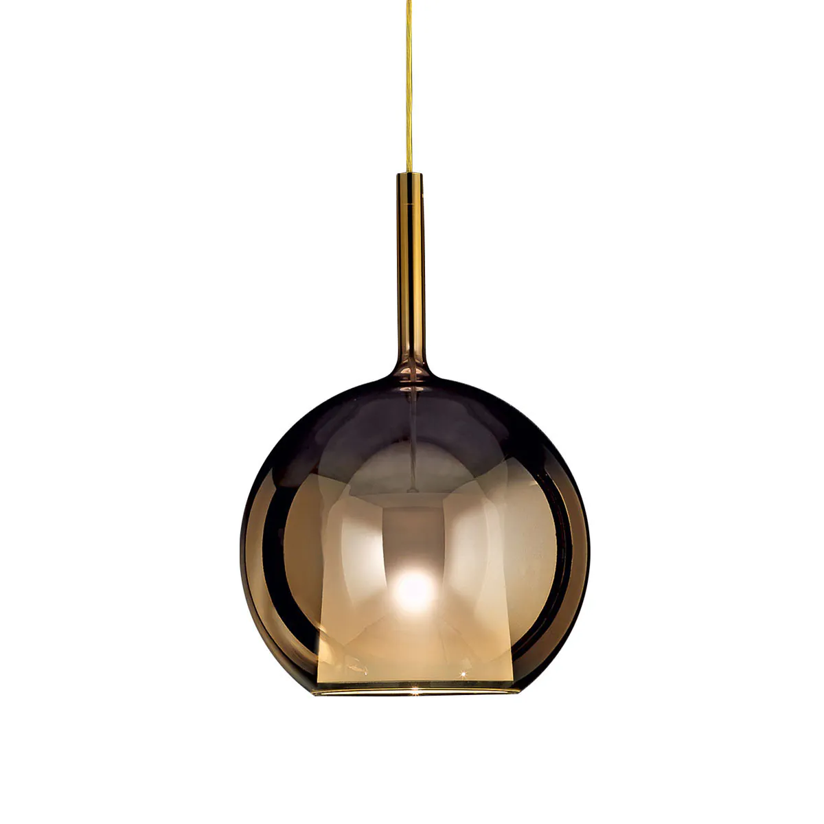 Glo 0811-21 Medium Pendelleuchte Ø: 25 cm, 4 Ever Glas, 4 m