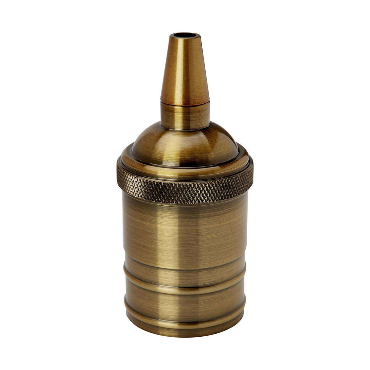 Lampenfassung E27 Aluminium Bronze vergoldet Lampenfassung E27 Aluminium Bronze vergoldet