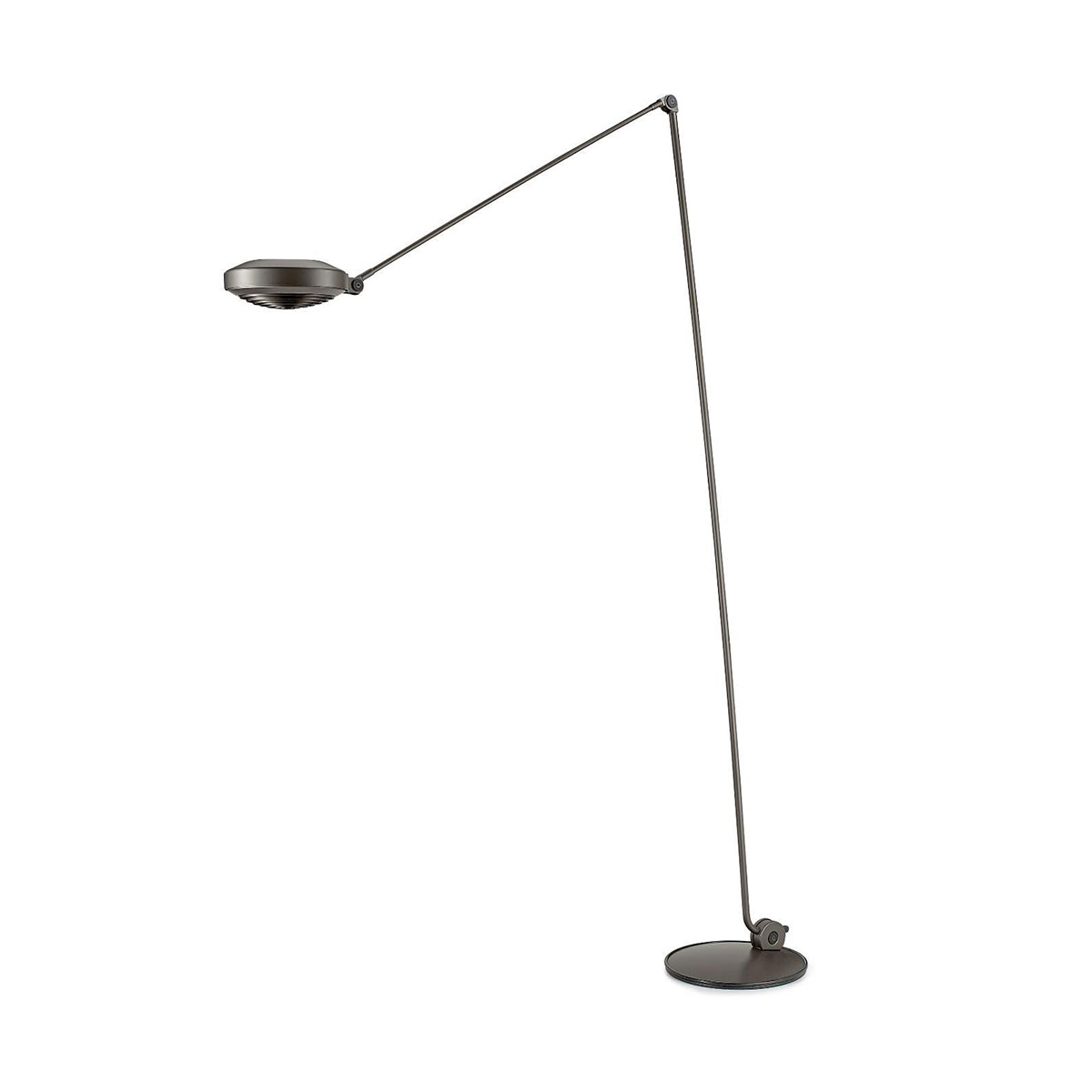 Elle LED Stehleuchte, H: 200 cm, Bronze metallic, Extra-Warmweiß 2700K