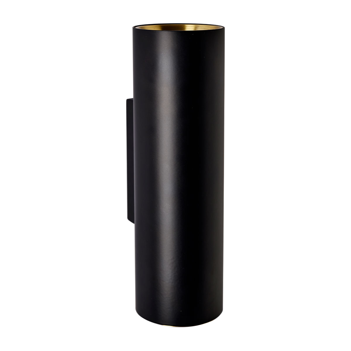 Tobo W65 Wandleuchte, Ø: 6,5 cm, H: 22 cm Schwarz – exklusives Design aus dem Hause DCW Editions passt perfekt in den Treppenaufgang