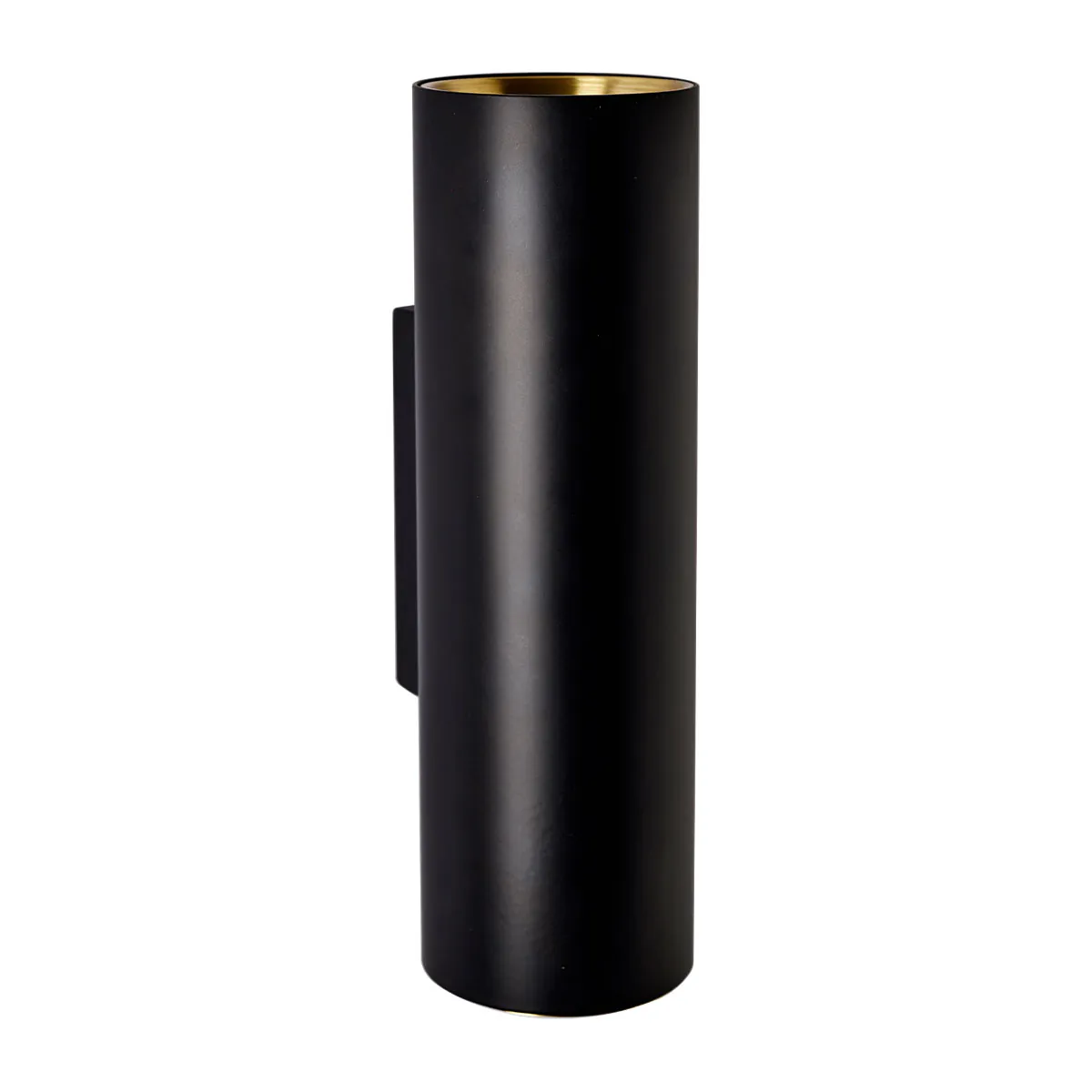 Tobo W65 Wandleuchte, Ø: 6,5 cm, H: 22 cm Schwarz – exklusives Design aus dem Hause DCW Editions passt perfekt in den Treppenaufgang