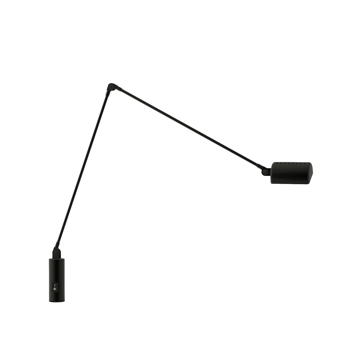 Daphine Cilindro LED Tischleuchte, H: 49 cm, Schwarz soft, Warmweiß 3000K Daphine Cilindro LED Tischleuchte, H: 49 cm, Schwarz soft, Extra-Warmweiß 2700K