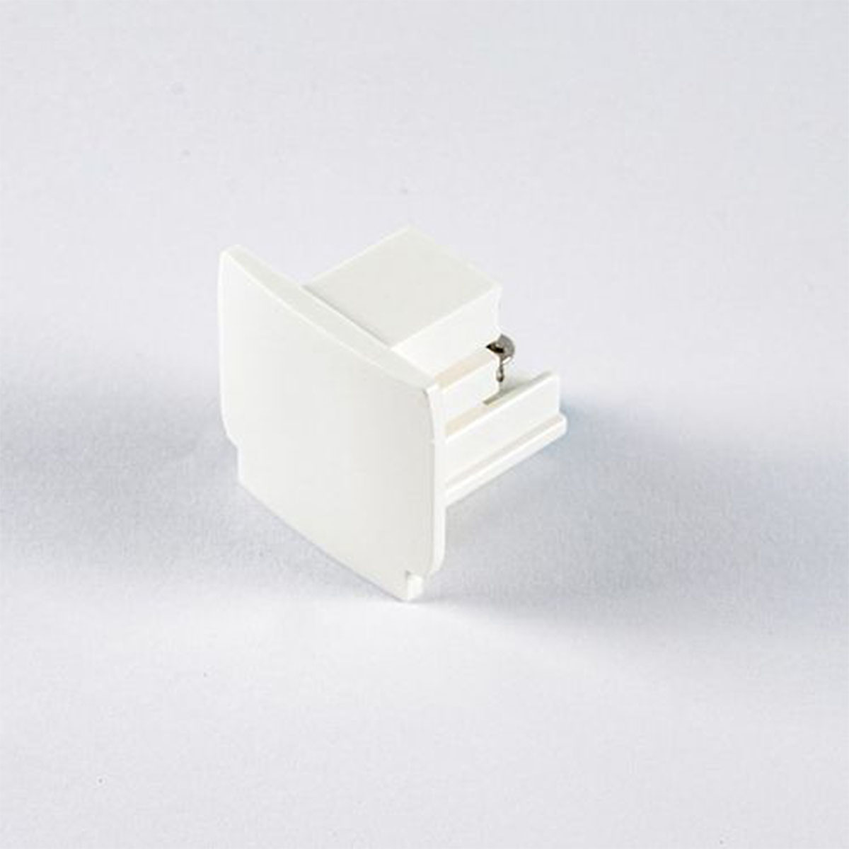 3-Phasen Schiene Endkappe, Schwarz 3-Phasen Schiene Endkappe, Weiß