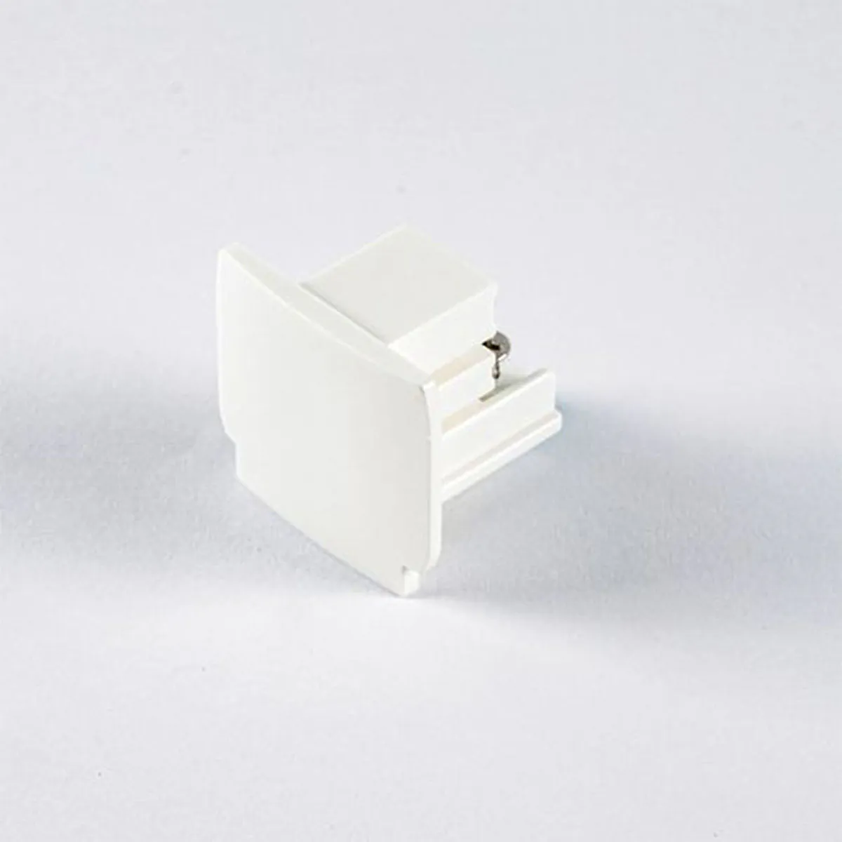 3-Phasen Schiene Endkappe, Weiß