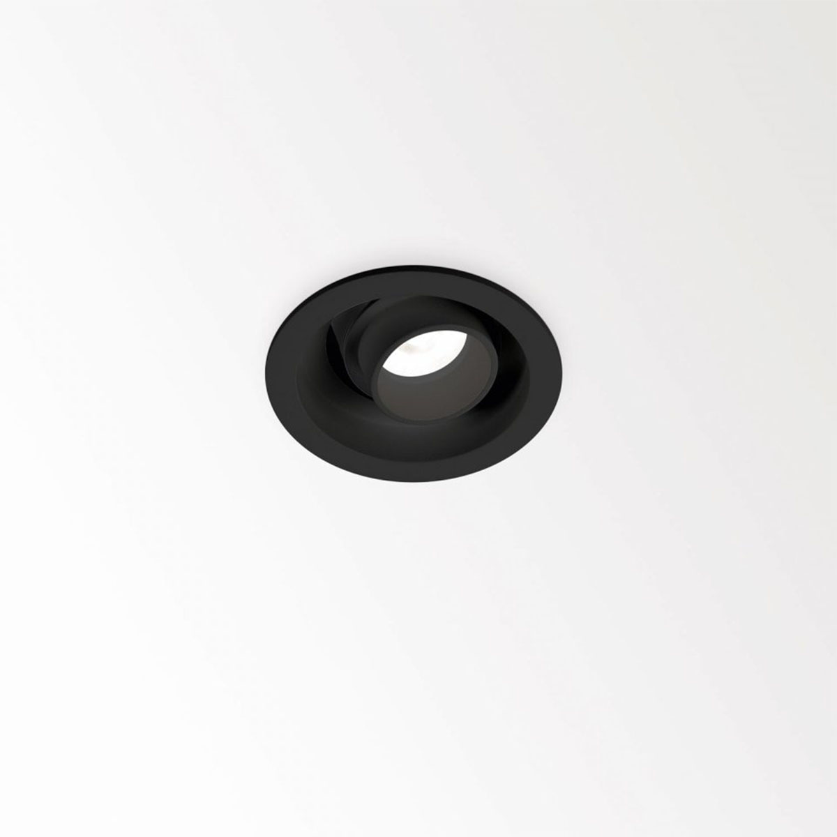 MICROSPY IN OK 93030 Einbaustrahler, Ø: 5,9 cm, Schwarz, Warmweiß 3000K, 30°