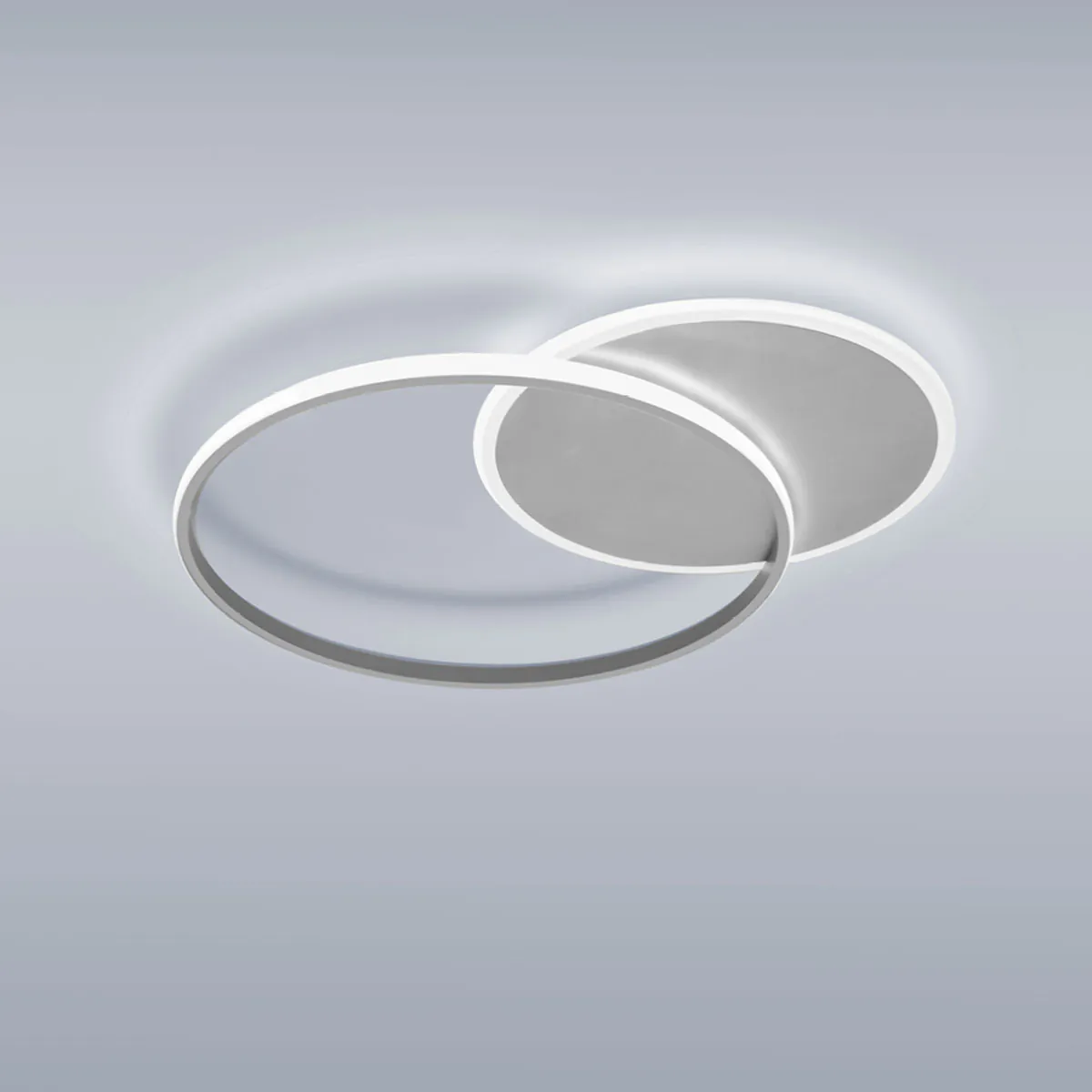 Eclipse 2 Wand-/ Deckenleuchte, Weiß, 2-flammig