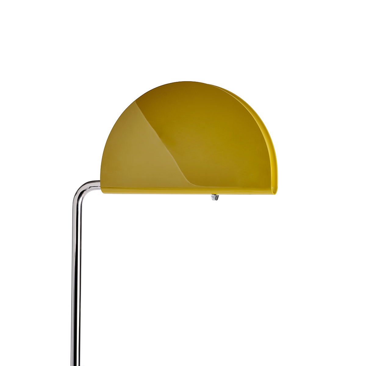 Design-stehleuchte DCW Editions Mezzaluna Floor Stehleuchte Gelb Modern – Ambienteansicht für Leseecke
