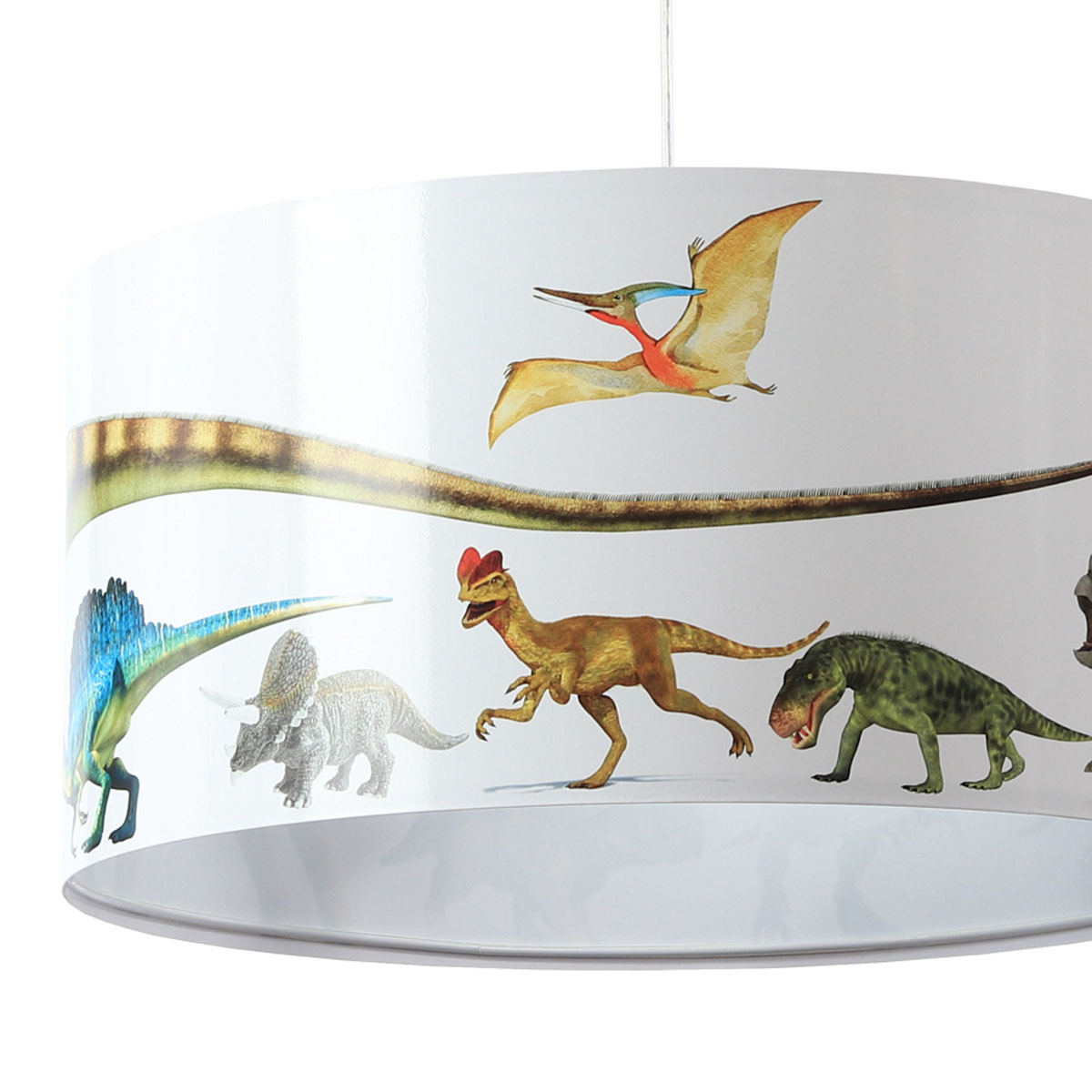 Kinderzimmer Hängeleuchte Dinosaurier , Ø: 40 cm