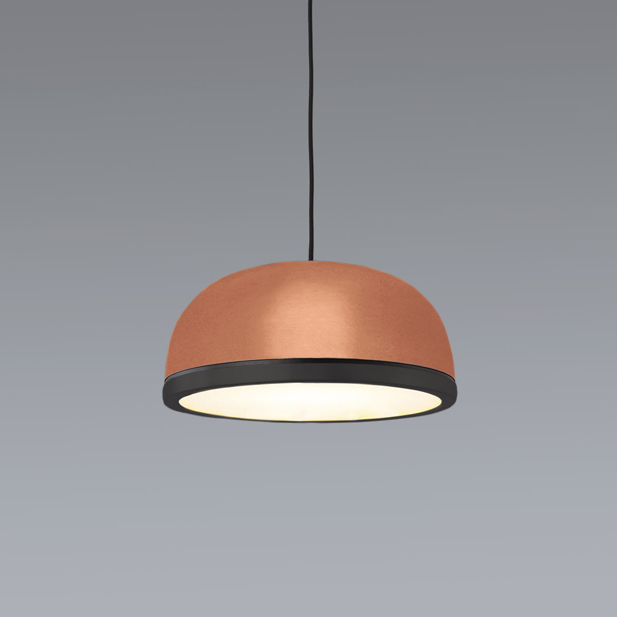 TOOY_Molly_556_23_Kupfer_Schwarz TOOY Molly 556.23 Pendelleuchte Ø: 38 cm Kupfer Schwarz