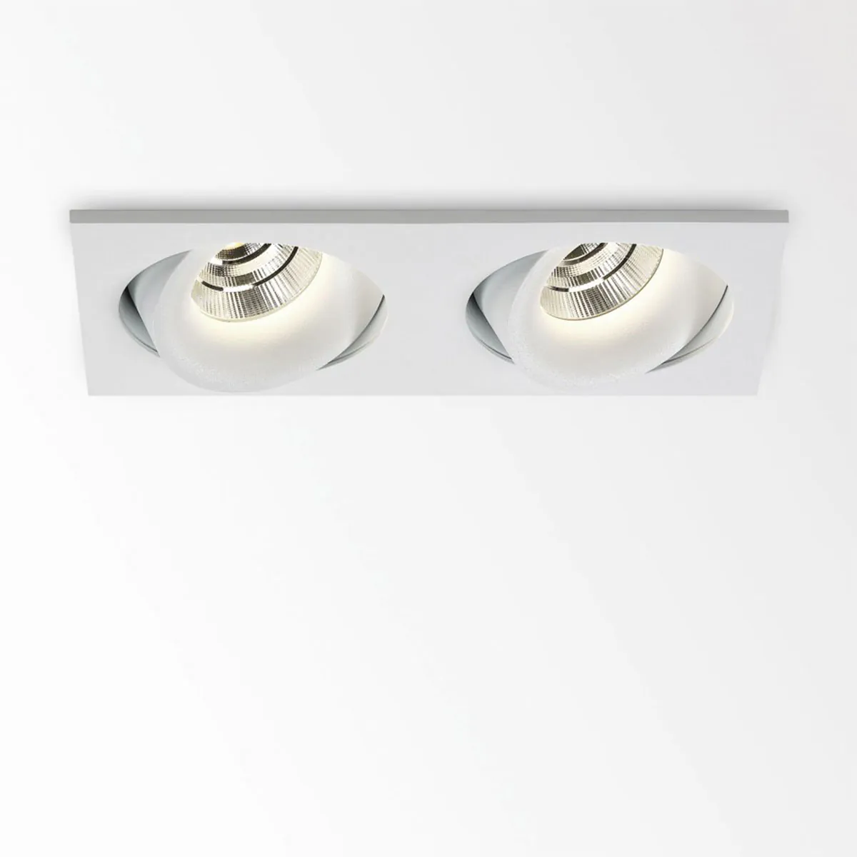 REO S 2 OK 93050 S1 Einbaustrahler, L: 19,6 cm, B: 10,4 cm, Warmweiß 3000K, 50°