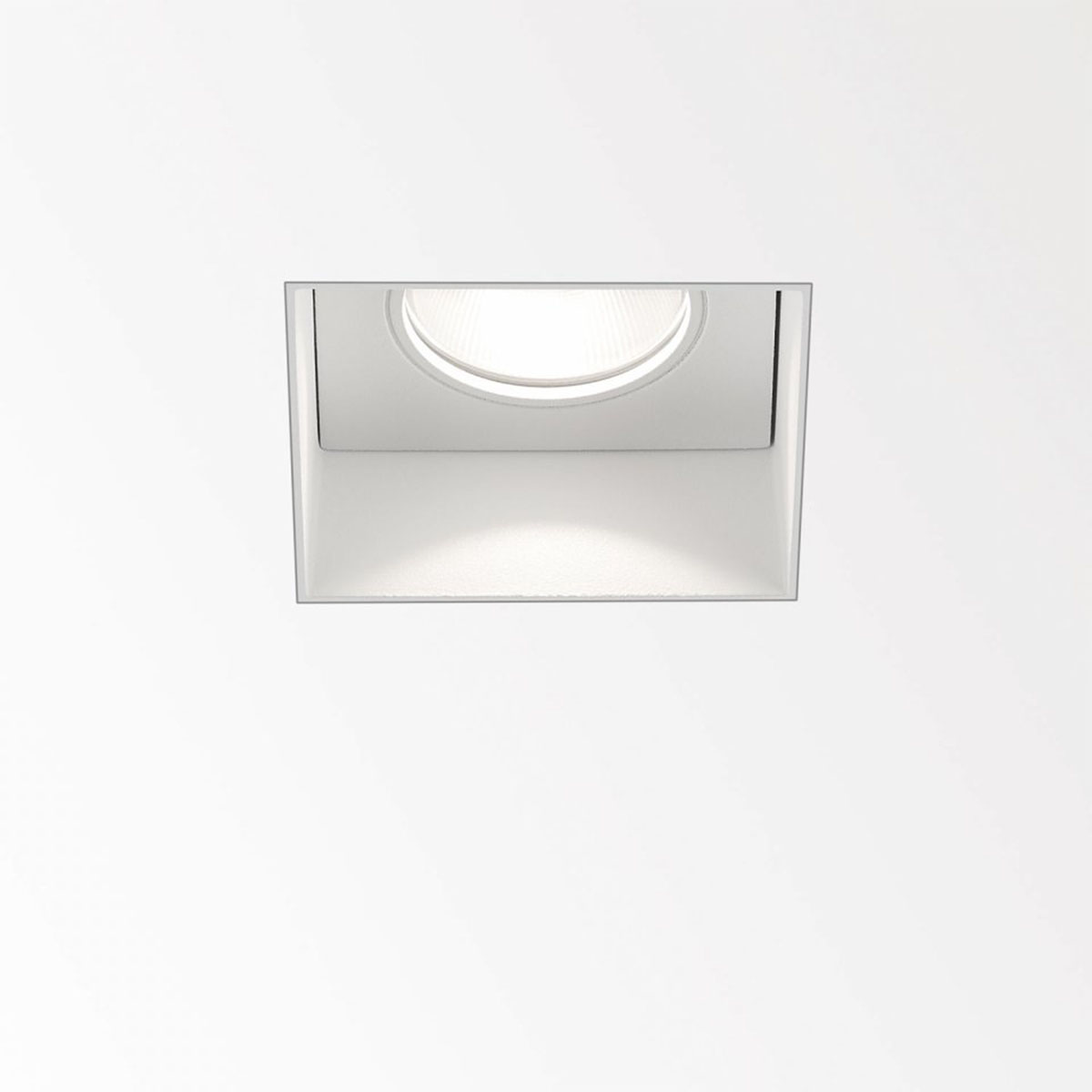 CARREE TRIMLESS LED IP IP44 Einbaustrahler, L: 7,7 cm, B: 7,7 cm, Extra-Warmweiß 2700K
