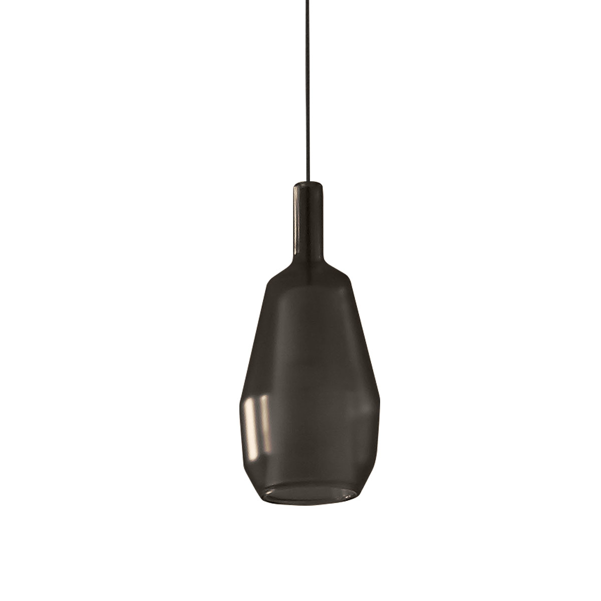 Penta Light MoM 1602-23 Slim Pendelleuchte Ø: 14 cm Designerleuchte – handgefertigtes Glas in Schwarz, puristisches Design, atmosphärisches Leuchten,, ideal über Esstisch, Küche oder Wohnzimmer Penta Light MoM 1602-23 Slim Pendelleuchte Ø: 14 cm Pendelleuchte – Glasleuchte in Schwarz, zeitlose Eleganz, sanfte Helligkeit, perfekt für die Leseecke, ideal über Esstisch, Küche oder Wohnzimmer