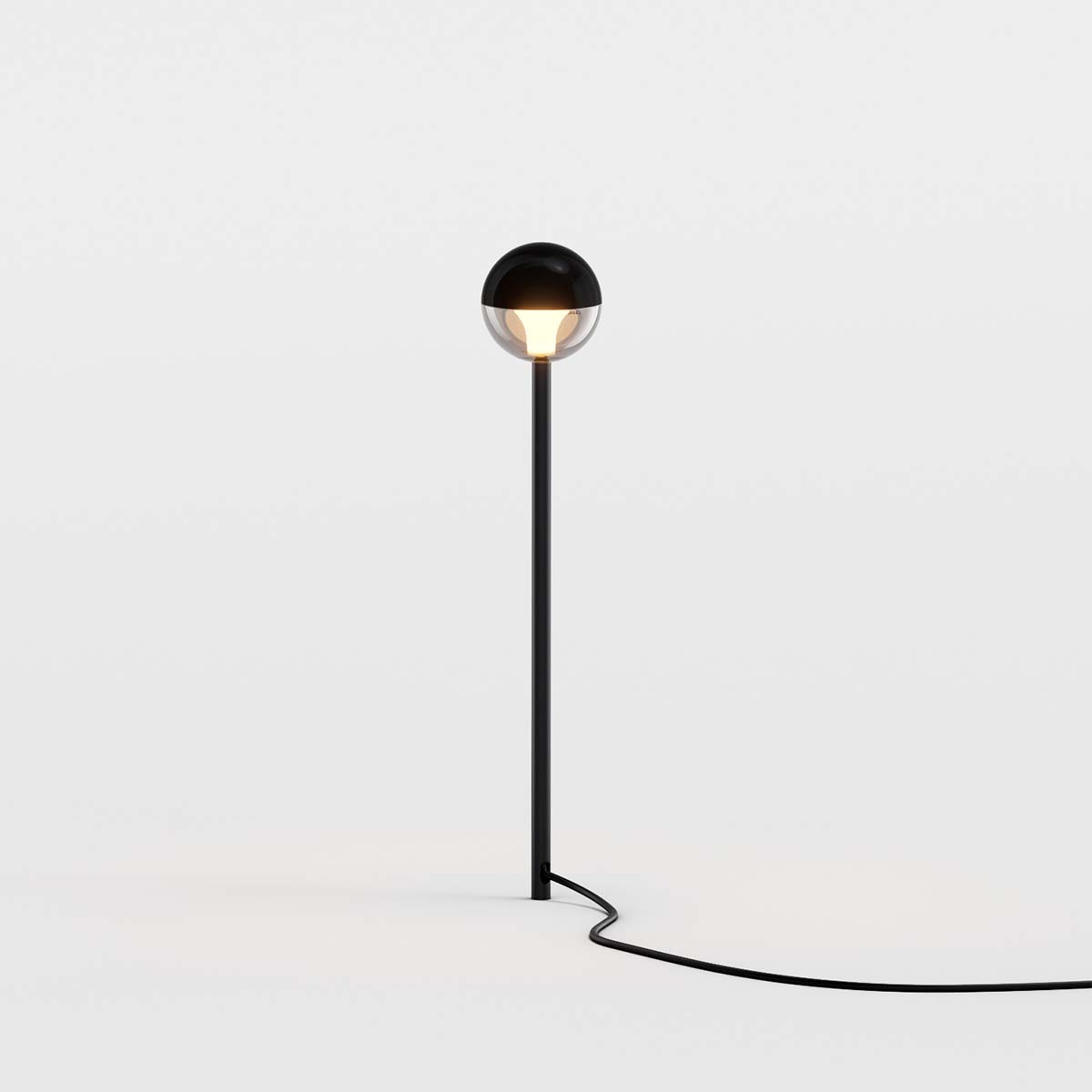 IP44.de bal.4 spike Erdspießleuchte, H: 80 cm, Deep Black IP44.de bal.4 spike Erdspießleuchte, Connect, H: 80 cm, Deep Black