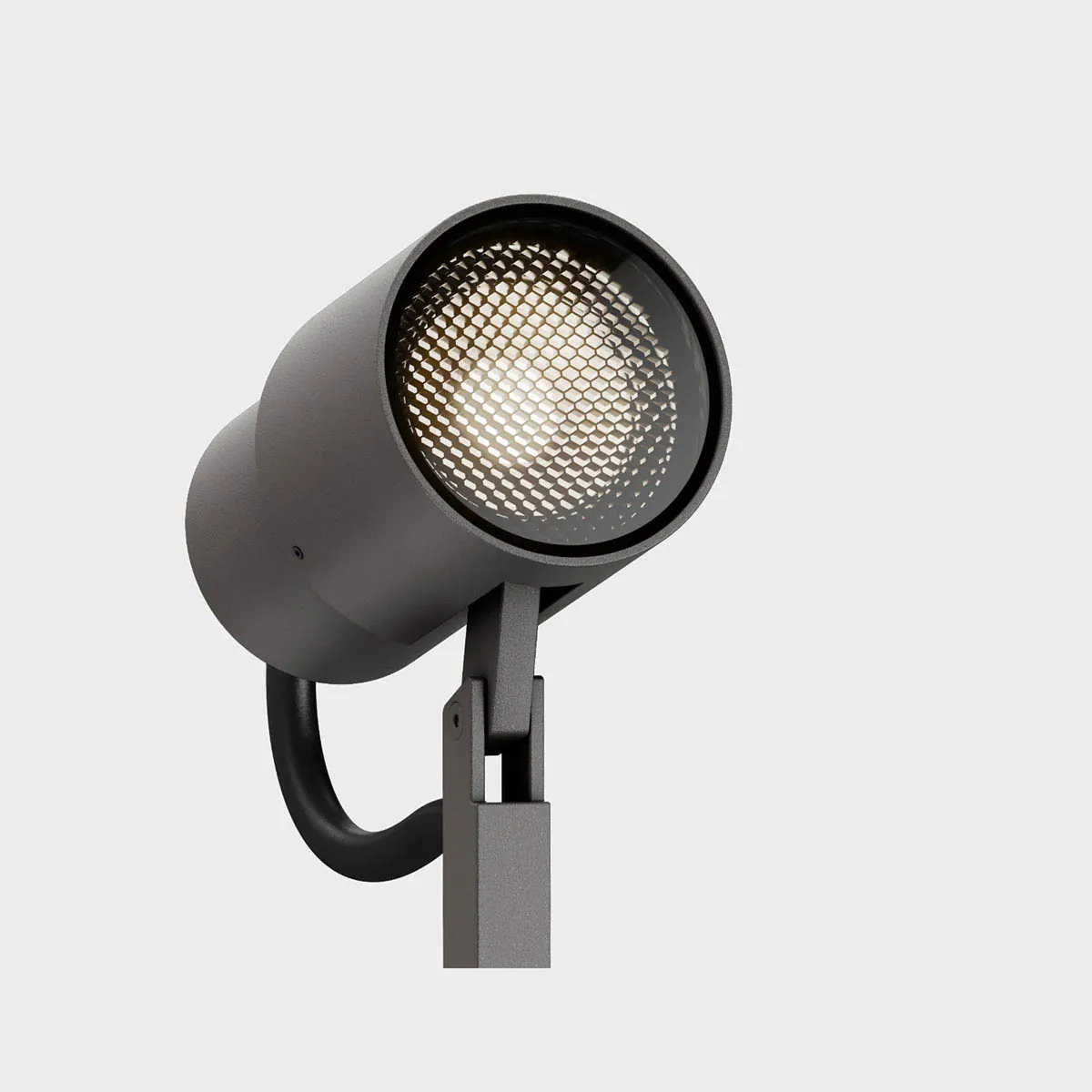 Funktionales Zubehör für den piek Leuchtenkopf in Farbe braun