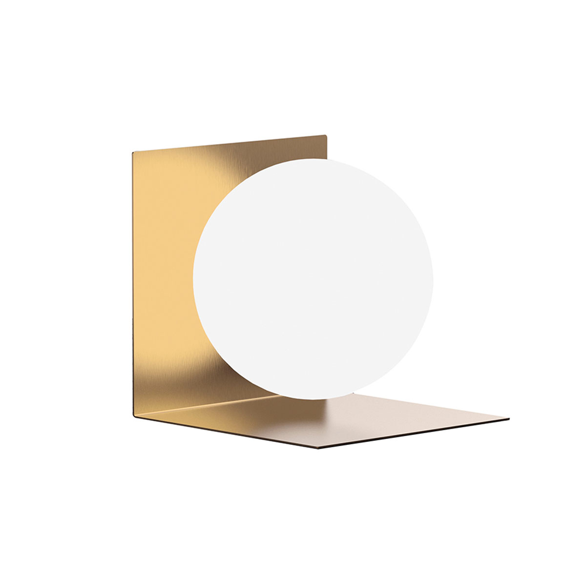 Balance LP P Tischleuchte, B: 15 cm, H: 15 cm, Gold satiniert Balance LP P Tischleuchte, B: 15 cm, H: 15 cm, Gold satiniert