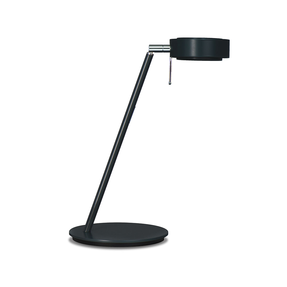 Pure mini Tischleuchte, H: 35,5 cm, Schwarz matt