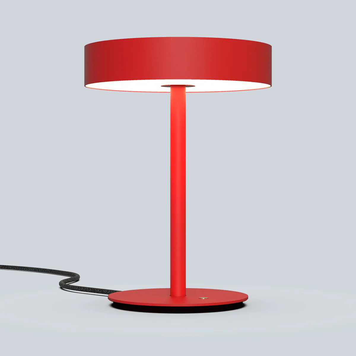 Tadeo 2 Tischleuchte, H: 33 cm, Rot