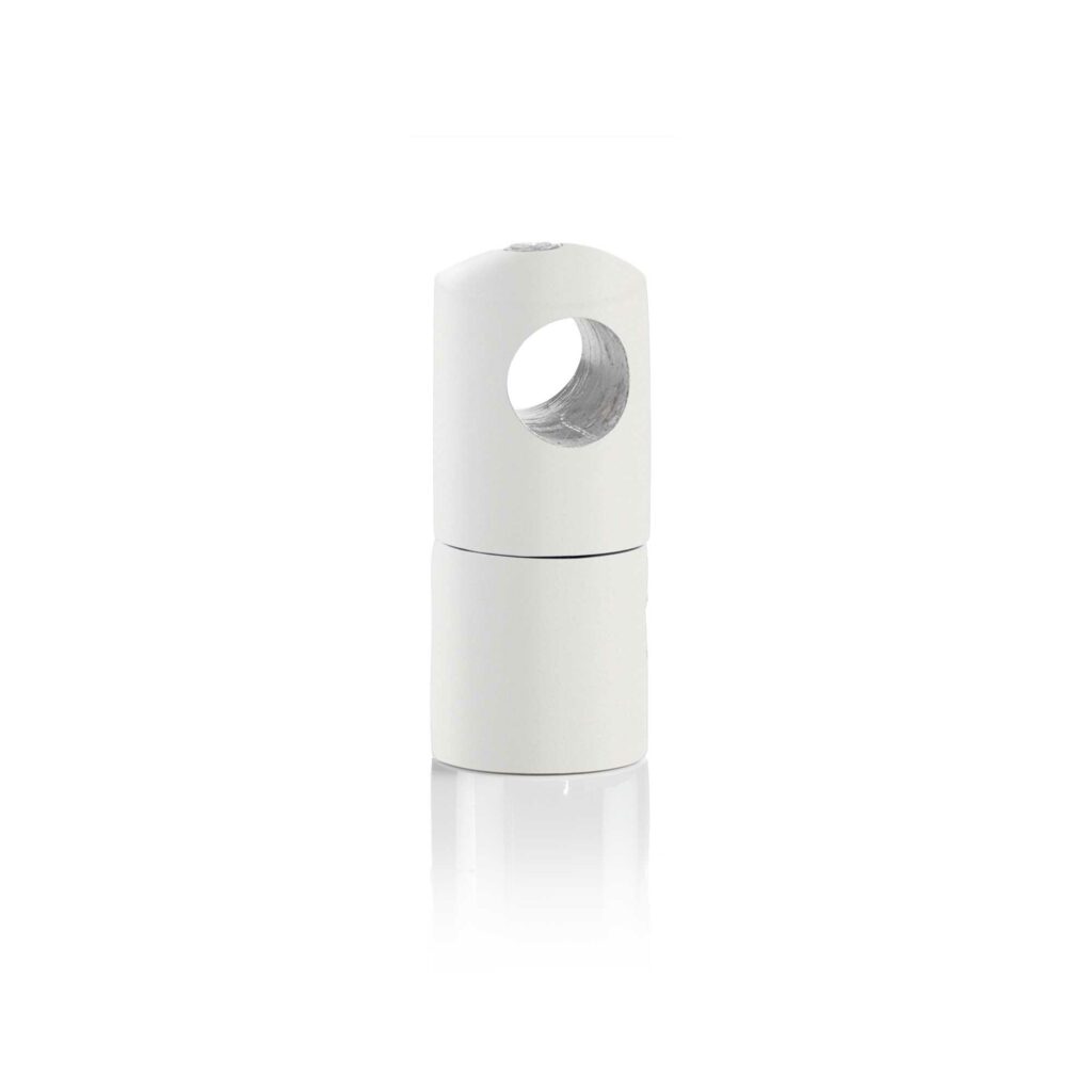 Supporto Cavo Kabelhalter weiß, Ø: 1,5 cm, H: 3 cm