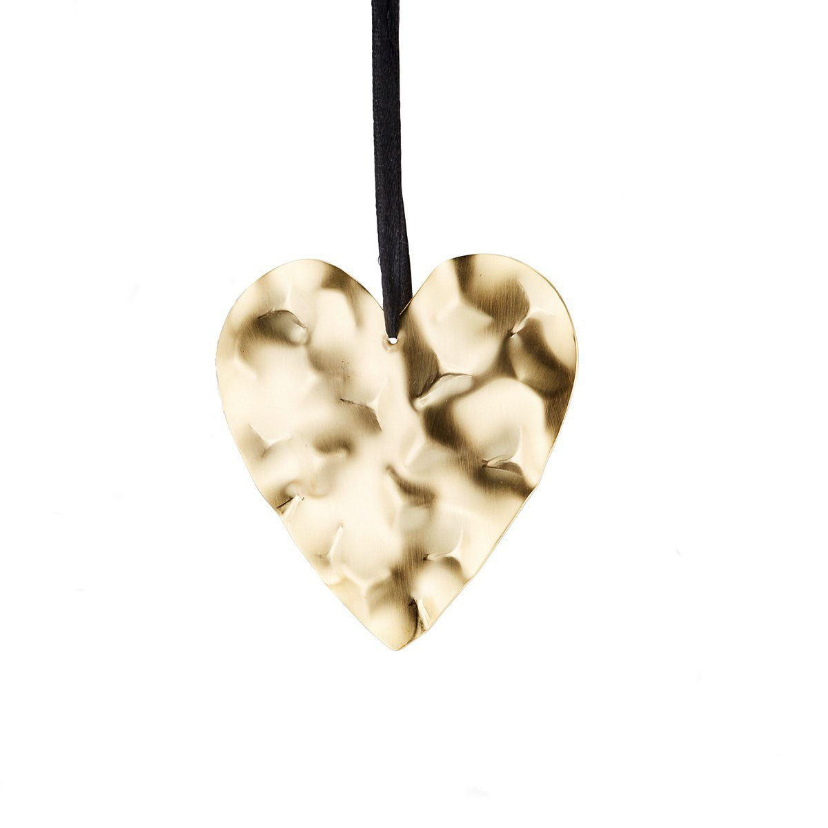 Aqua Weihnachtsanhänger Herz gold