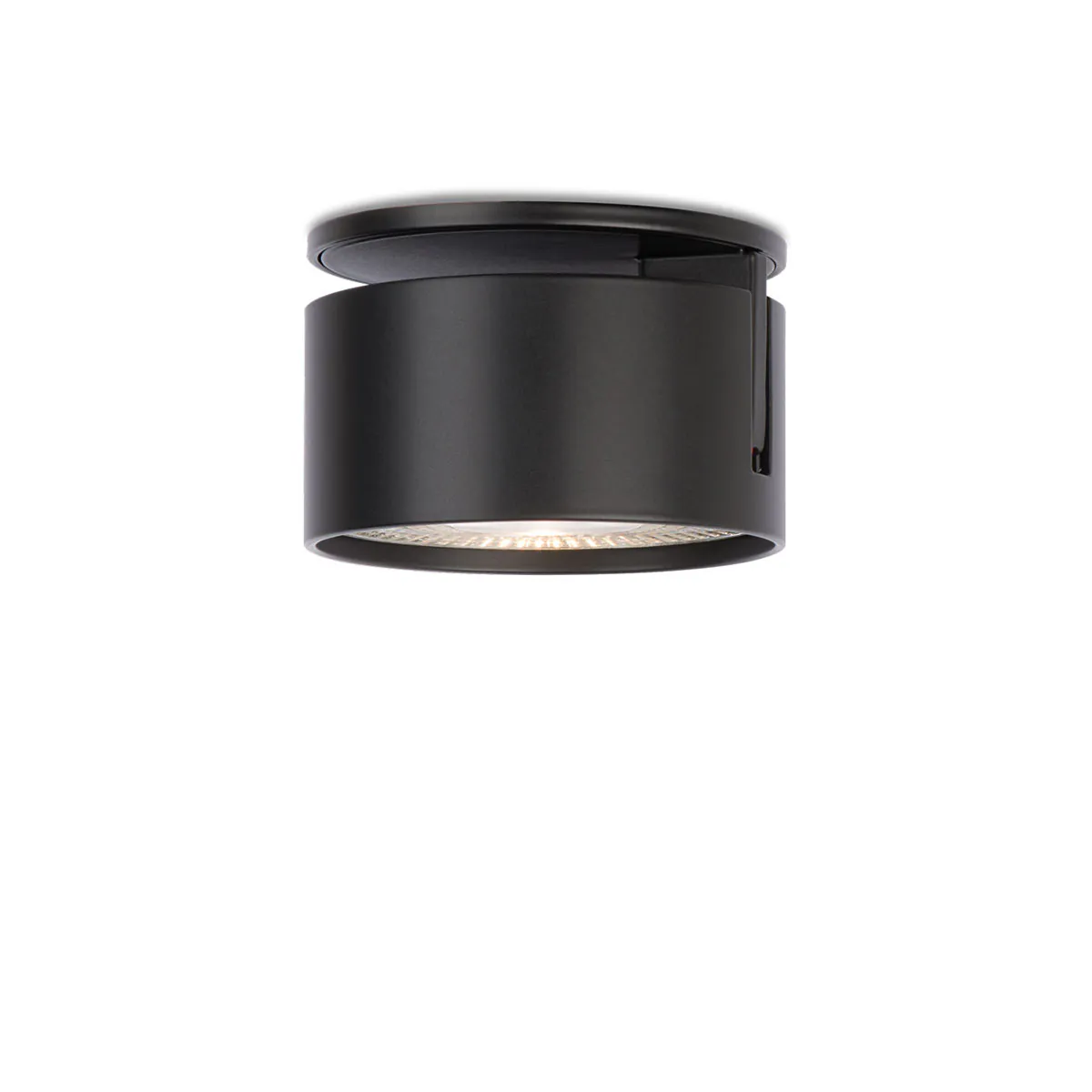 Wittenberg 4.0, wi4-eb-1r-kr Einbaustrahler, Schwarz matt, Warmweiß 3000K, Flood 38°