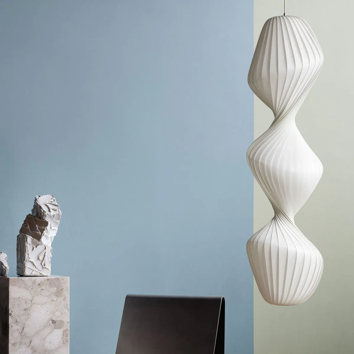 TR33 Pendelleuchte, PC / Vliesstoff, Ø 40 cm, H: 150 cm TR33 Pendelleuchte, PC / Vliesstoff, Ø 40 cm, H: 150 cm