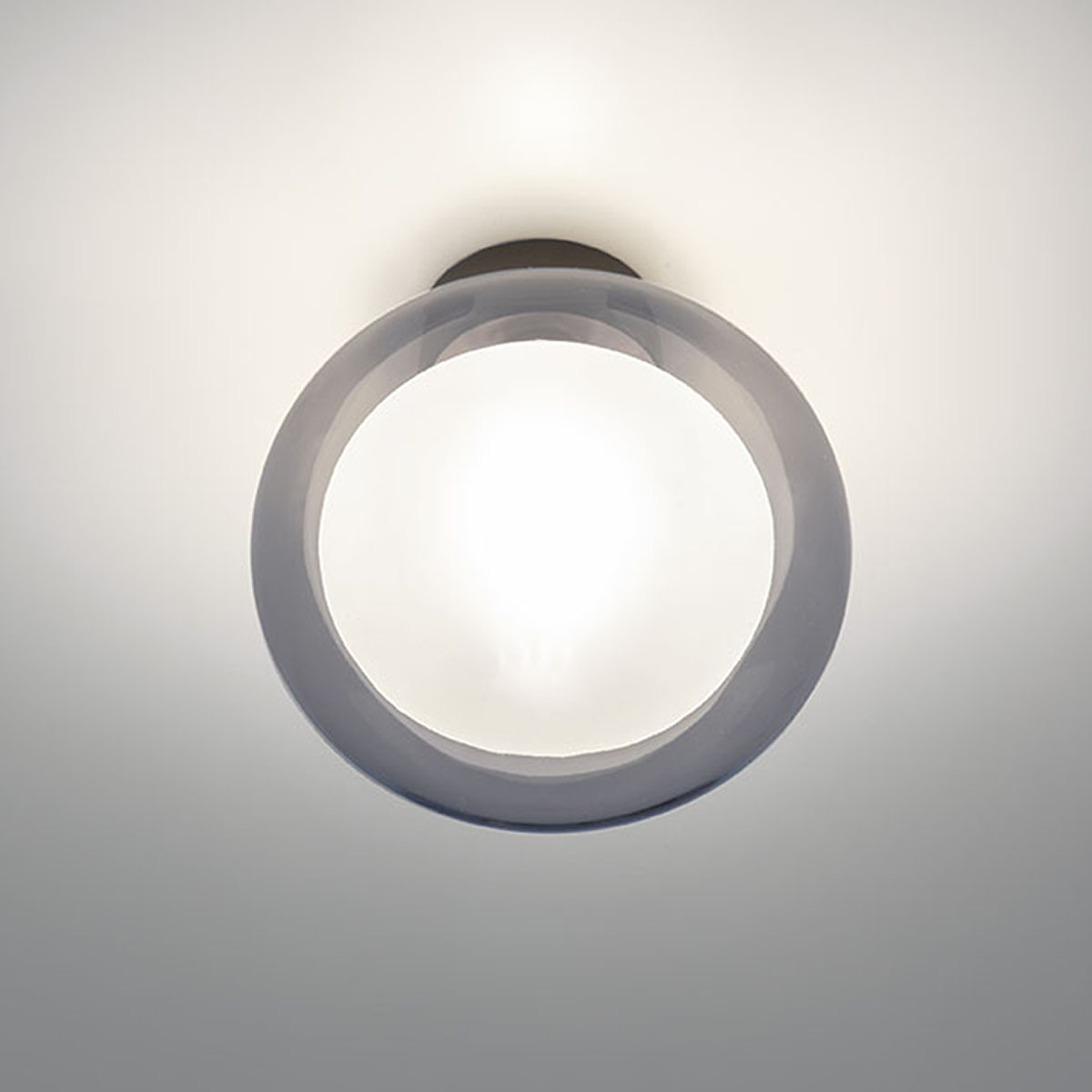 Nabila 552.42 Wand - Deckenleuchte Ø: 16 cm, Schwarz Matt / Schwarz Chrom & Rauchglas Nabila 552.42 Wand - Deckenleuchte Ø: 16 cm, Schwarz Matt / Schwarz Chrom & Rauchglas