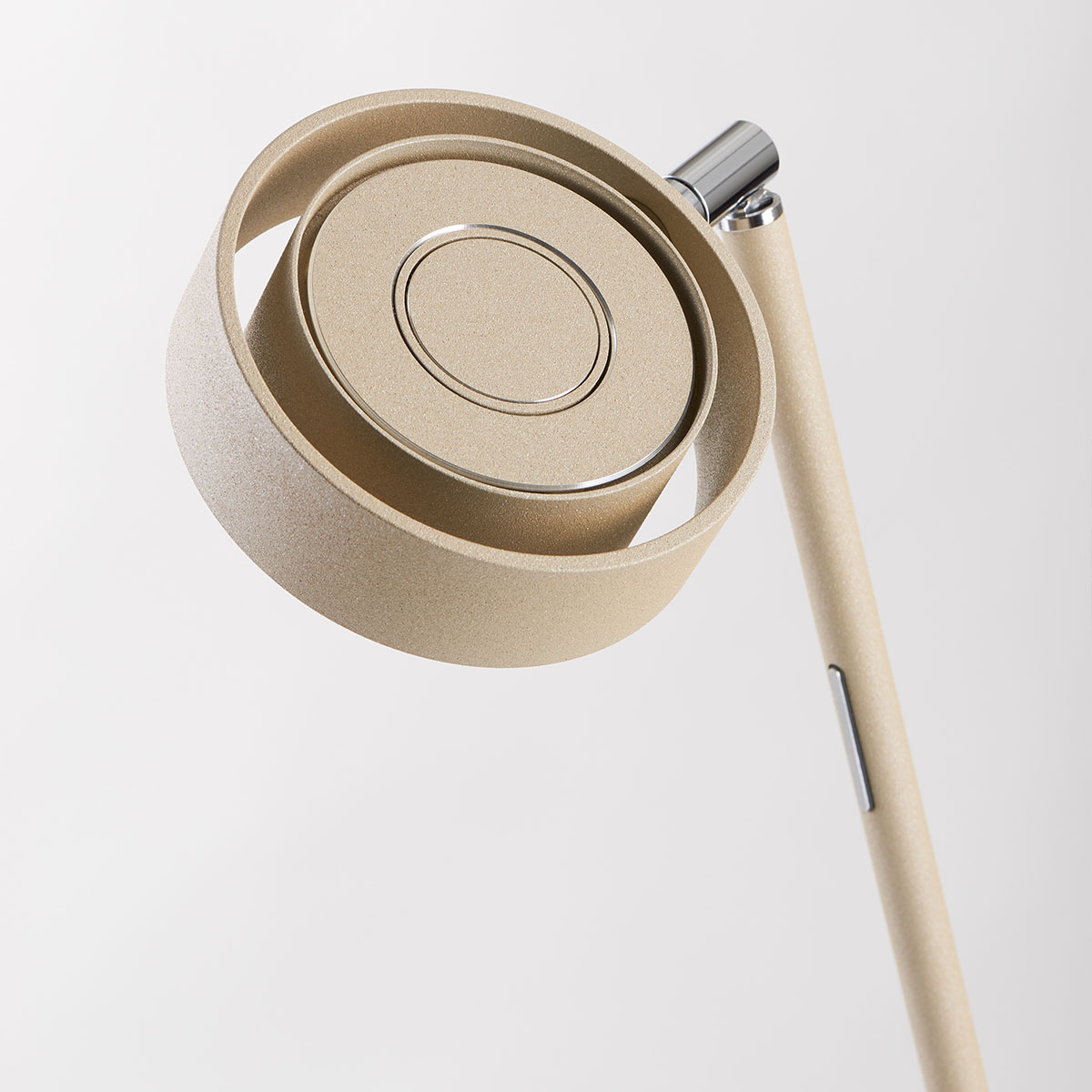 Pure mini Tischleuchte, H: 35,5 cm, Basalt Grau matt