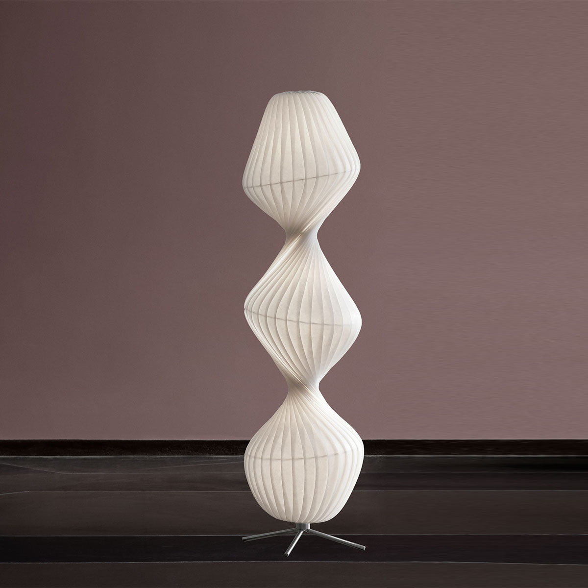 TR33 Stehleuchte, PC / Vliesstoff, Ø 40 cm, H: 160 cm