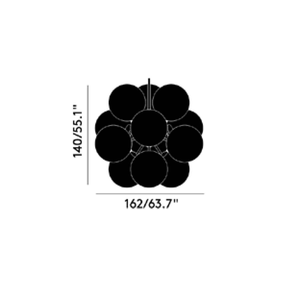 Tom Dixon Melt Burst LED Chandelier, Ø: 153 cm, H: 136.5 cm, 12-flammig, Silber, Schwarz Tom Dixon Melt Burst LED Chandelier, Ø: 153 cm, H: 136.5 cm, 12-flammig, Bronze, Schwarz