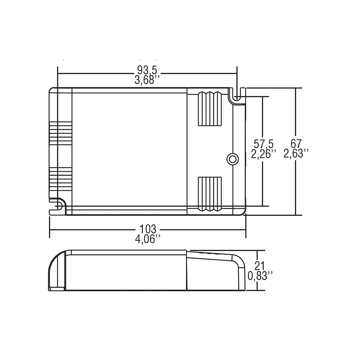 LED-Treiber, DC Jolly 151424, DALI LED-Treiber, DC Jolly 151424, DALI