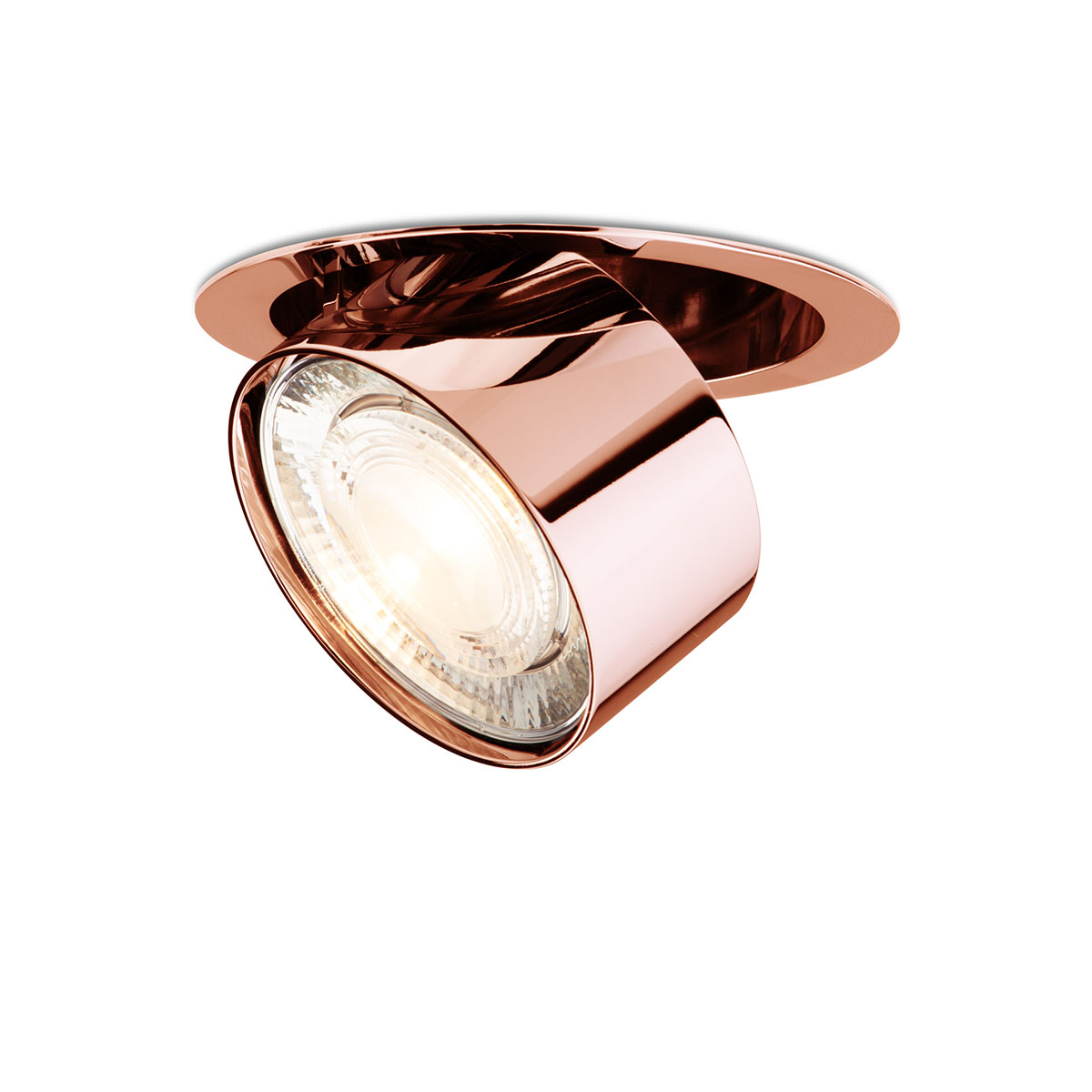 Wittenberg 4.0, wi4-eb-1r Einbaustrahler, Kupfer, Warmweiß 3000K, Flood 38°