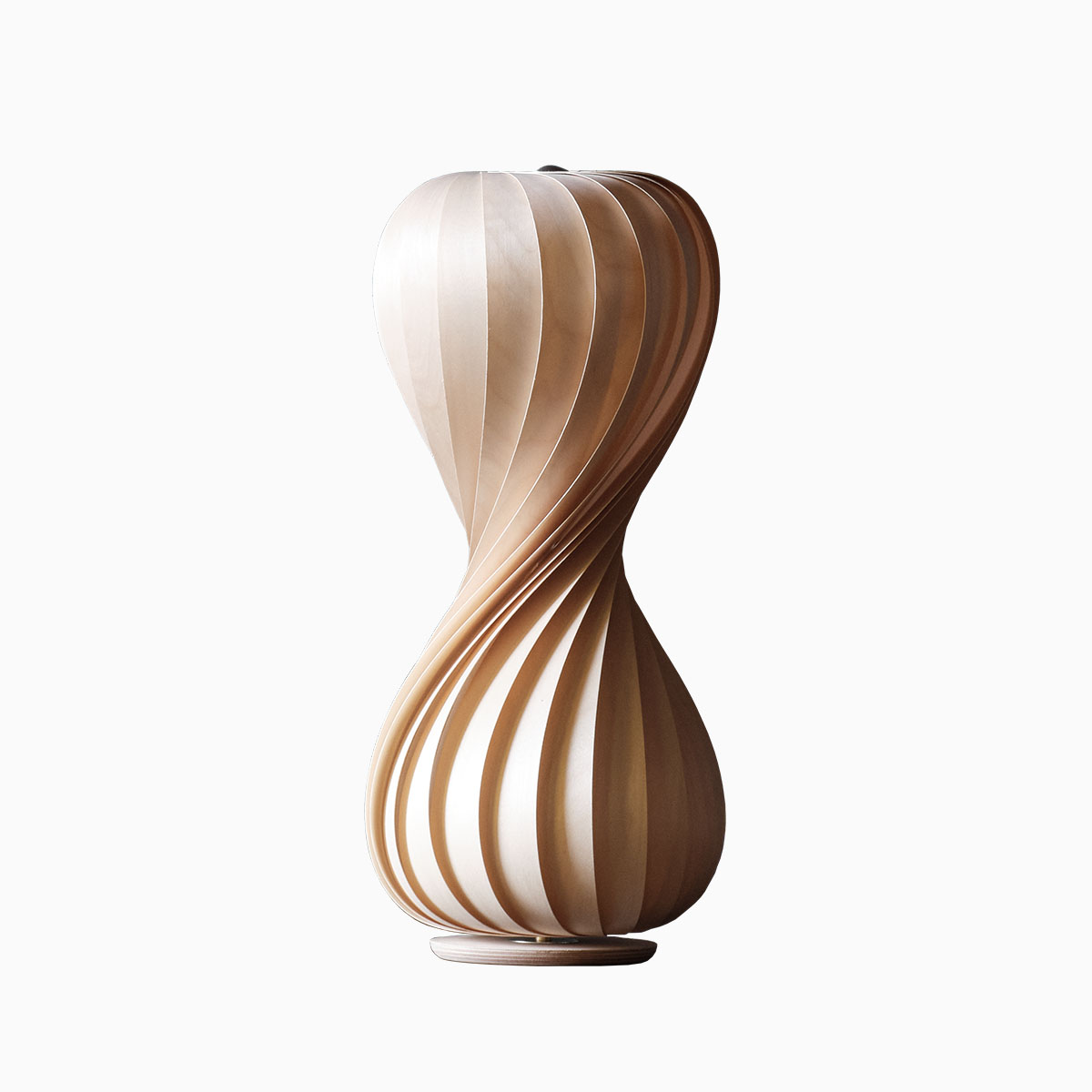 TR7 Tischleuchte, Birke Natur, Ø 25 cm, H: 60 cm