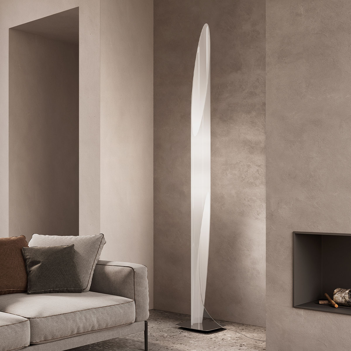 Shakti 200 Stehleuchte, H: 200 cm Shakti 250 Stehleuchte, H: 250 cm