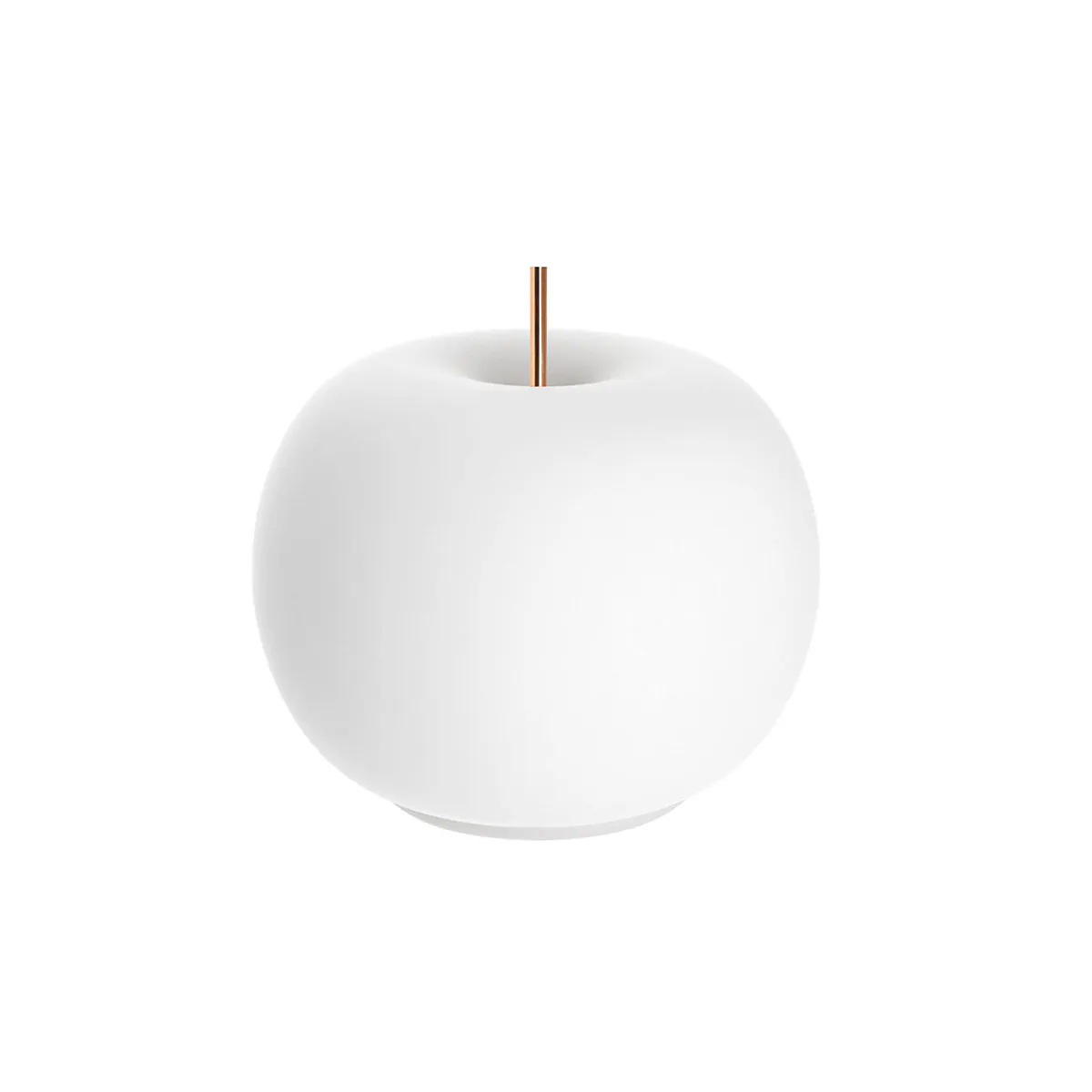 Kushi 16 Mobile Akku Tischleuchte, Ø: 16 cm, H: 17 cm, Kupfer