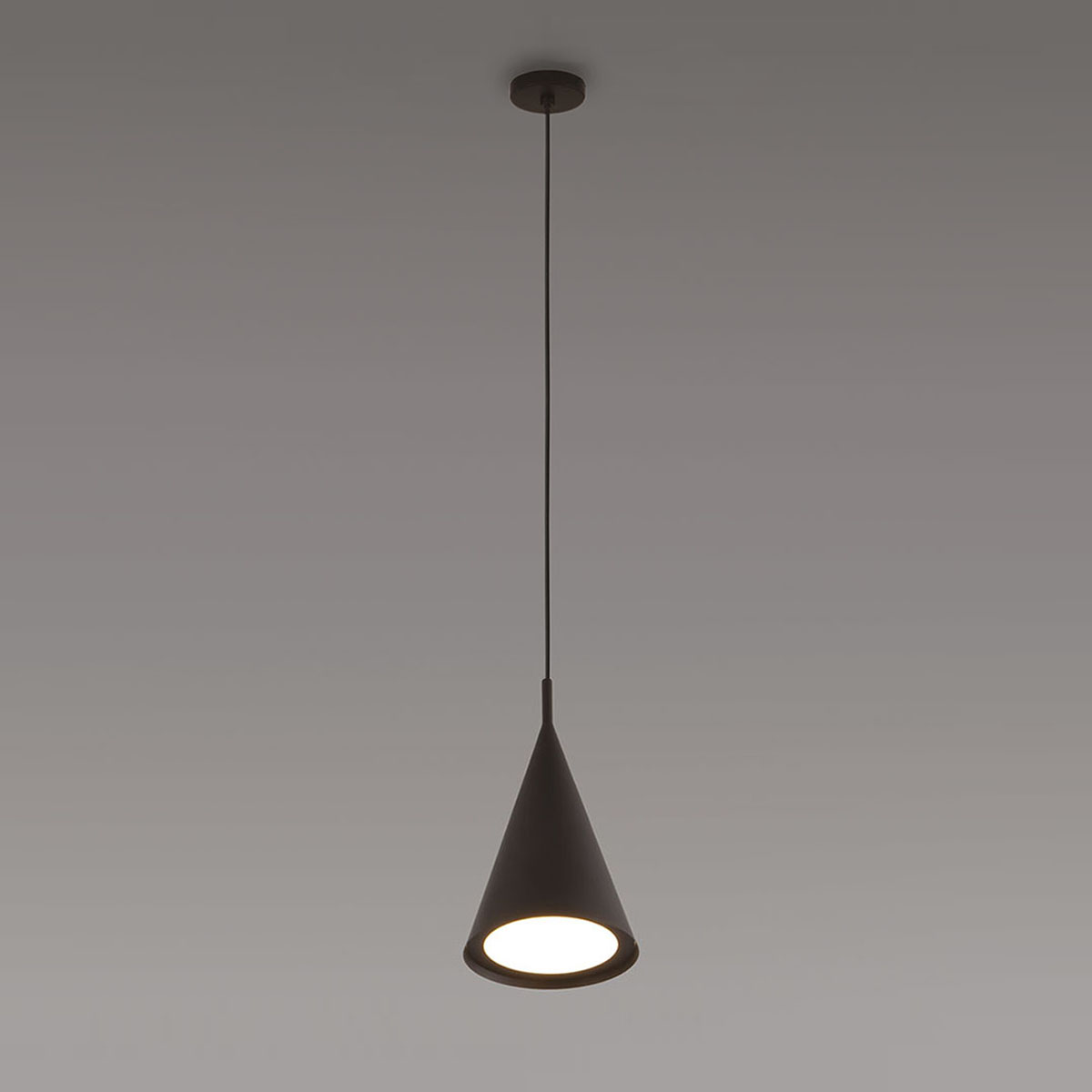 TOOY_Gordon_561_22_C2_C2 TOOY Gordon 561.22 Pendelleuchte, Schwarz Matt Ø: 18 cm – italienisches Design