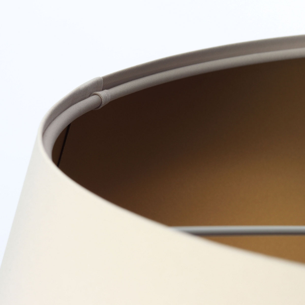 Pendelleuchte Eire, Ø: 50 cm, Beige, Gold