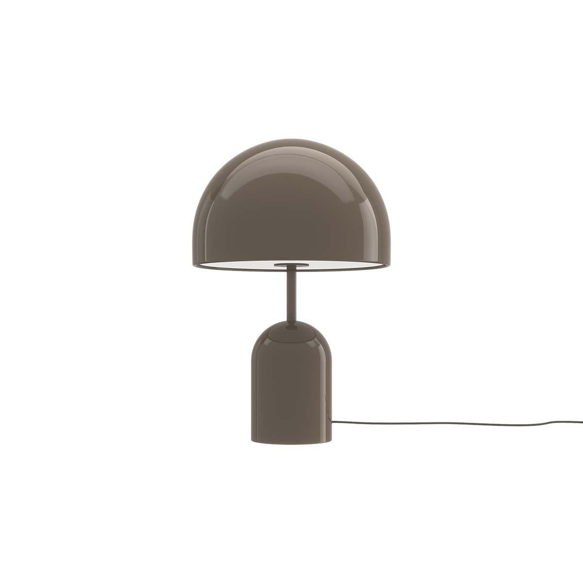 Tom Dixon Bell LED Tischleuchte, H: 42,5 cm, Taupe Tom Dixon Bell LED Tischleuchte, H: 42,5 cm, Taupe