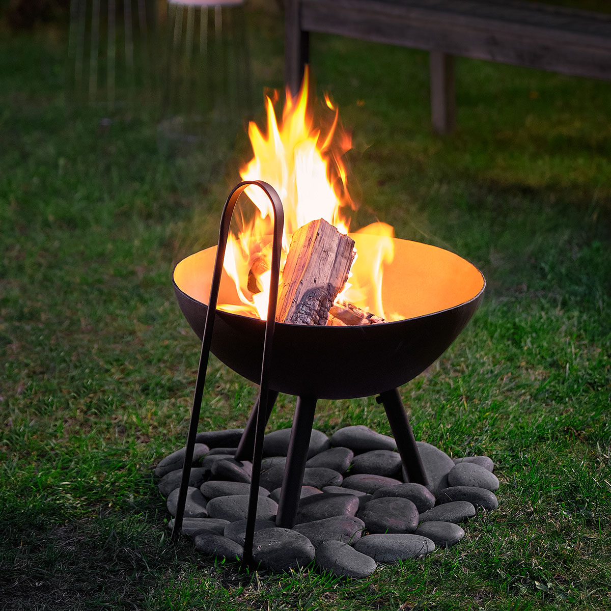 Flames Feuerschale Large, Ø: 56 cm