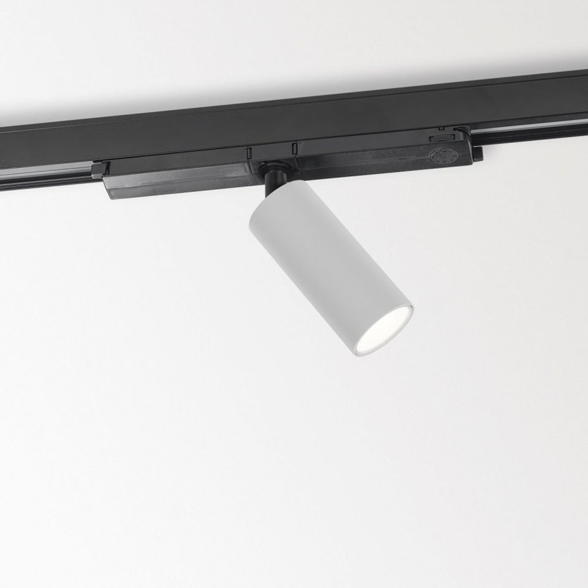 SPY 52 93045 ADM DIM5 Schienenstrahler, DALI dimmbar, Ø: 5,2 cm, Weiß, Warmweiß 3000K, 45°