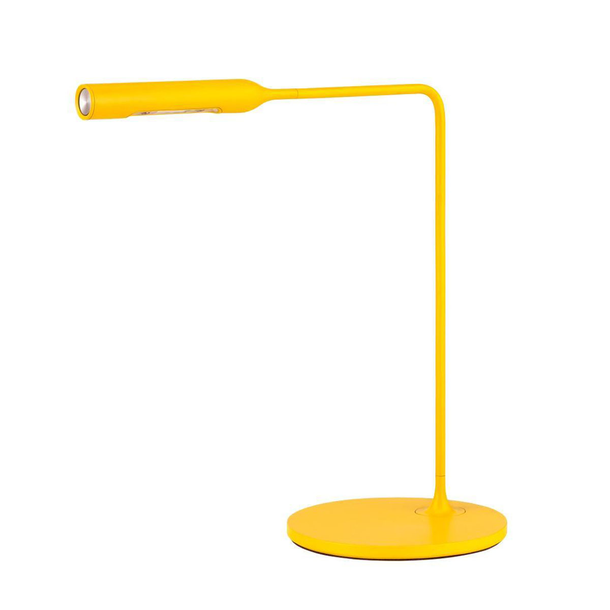 Flo Desk Tischleuchte, H: 43 cm, Gelb matt, Extra-Warmweiß 2700K