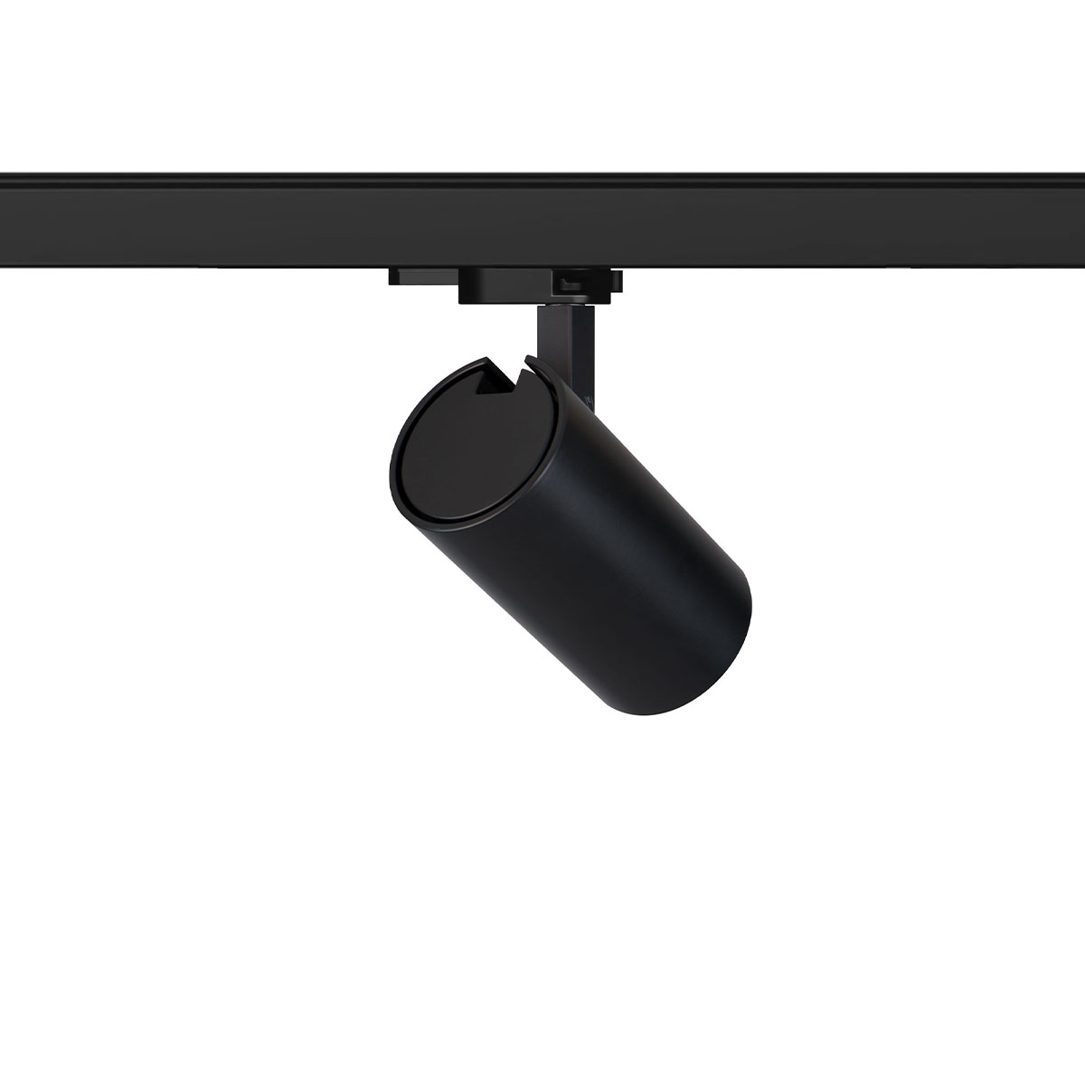Wittenberg 4.0, wi4-str Schienenstrahler, Schwarz matt, Extra-Warmweiß 2700K, Spot 12°, Phase Cut Wittenberg 4.0, wi4-str Schienenstrahler, Schwarz matt, Warmweiß 3000K, Flood 38°, Bluetooth