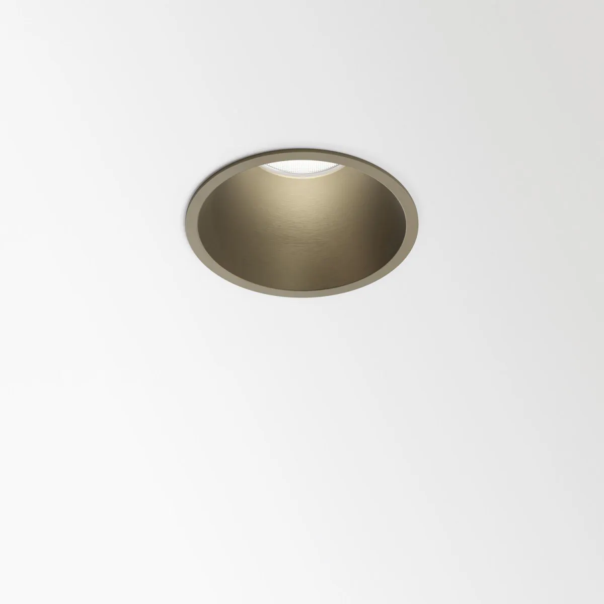 DEEP RINGO LED 93033 Einbaustrahler, Ø: 8,1 cm, Gebürstete Alte Bronze, Warmweiß 3000K