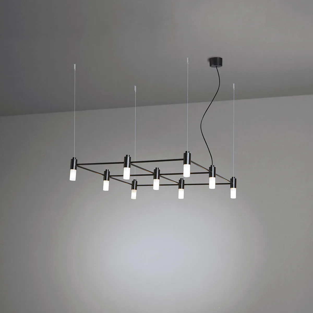 Quadrante 505.09 Pendelleuchte 9-flammig,