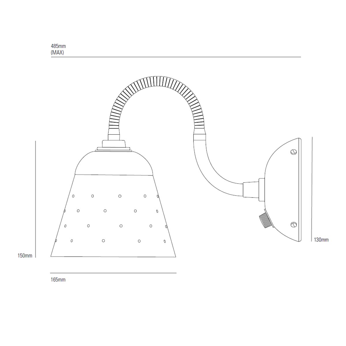 Alma Wandleuchte, H: 15 cm, B: 16,5 cm, Korall, Mit Dimmer Alma Wandleuchte, H: 15 cm, B: 16,5 cm, Algengrün, Mit Dimmer