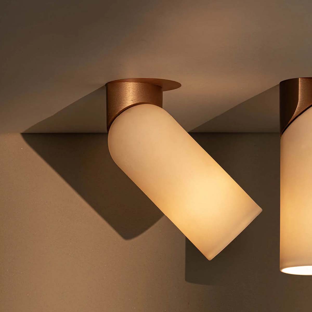 Delta Light LUNELLE 52 TRIMLESS Einbaustrahler, H: 13 cm, Ø: 5,2 cm, Gebürstete Alte Bronze, Warmweiß 3000K