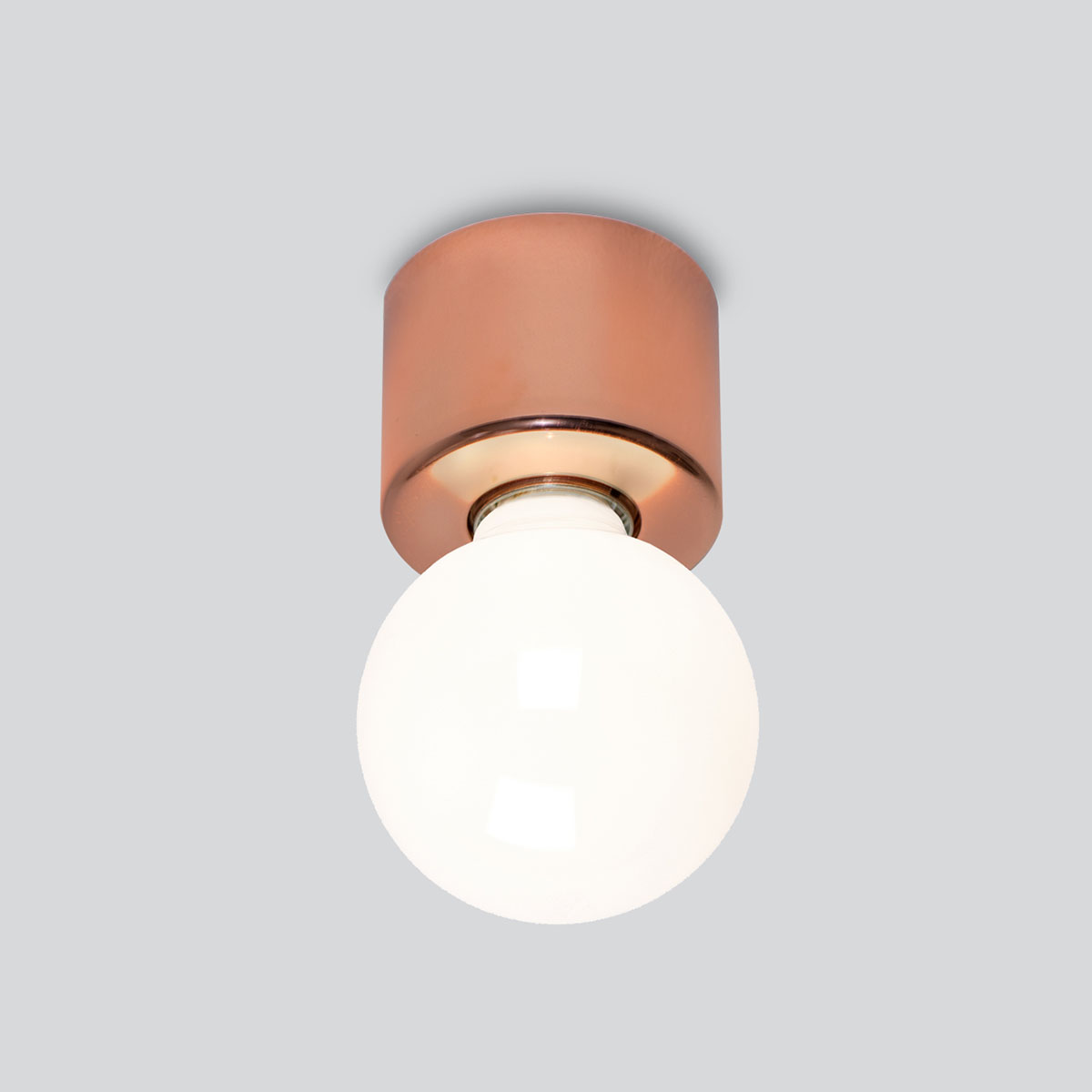 Mawa Eintopf Wand-/ Deckenleuchte, Ø: 8 cm LED Wandleuchte – verstellbarer Leuchtenkopf, breiter Abstrahlwinkel, zeitlos elegantes Design, geeignet für Treppenhaus