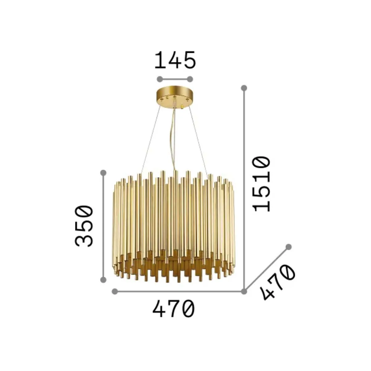 Pan SP5 Pendelleuchte, Ø: 47 cm